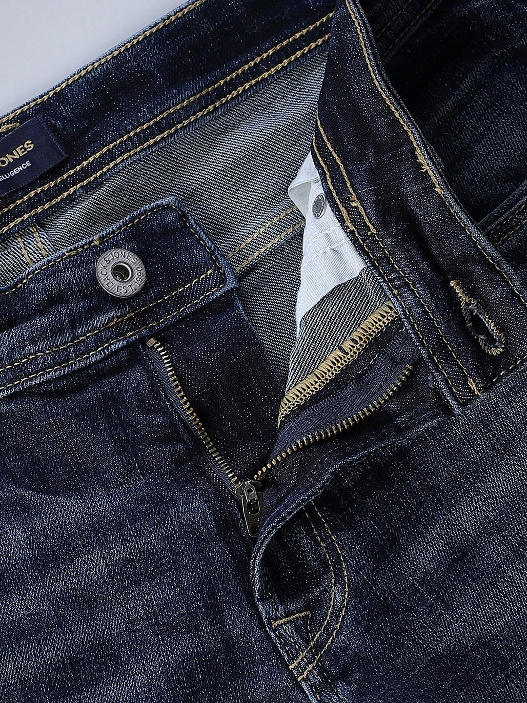 Heavily Distressed Glenn Slim Fit Jeans