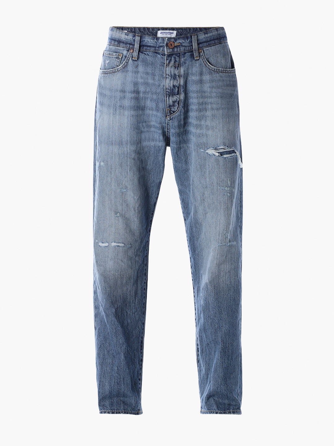 5 Pocket Distressed Dario Loose Fit Jeans