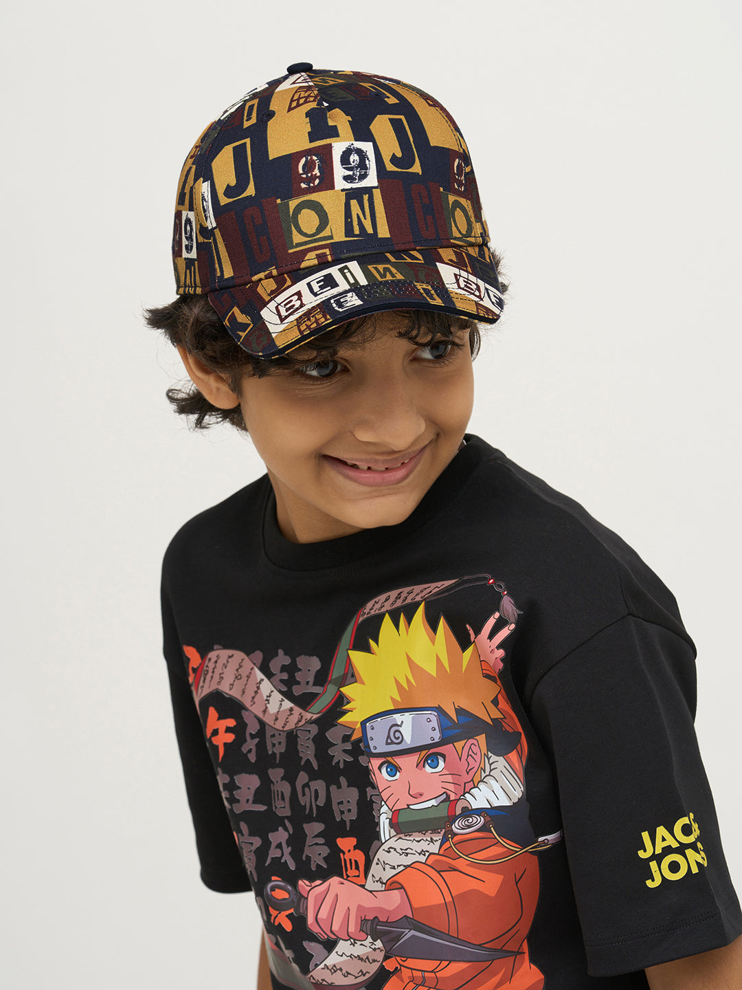 Boys Printed Cotton Cap