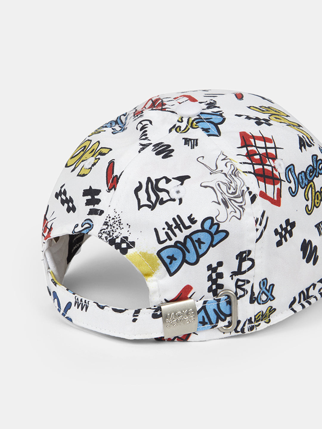 Boys Typographic Print Cap