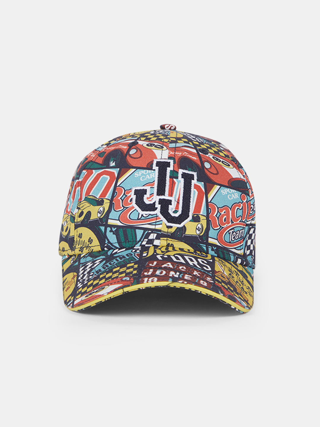 Boys Racer Printed Cotton Cap