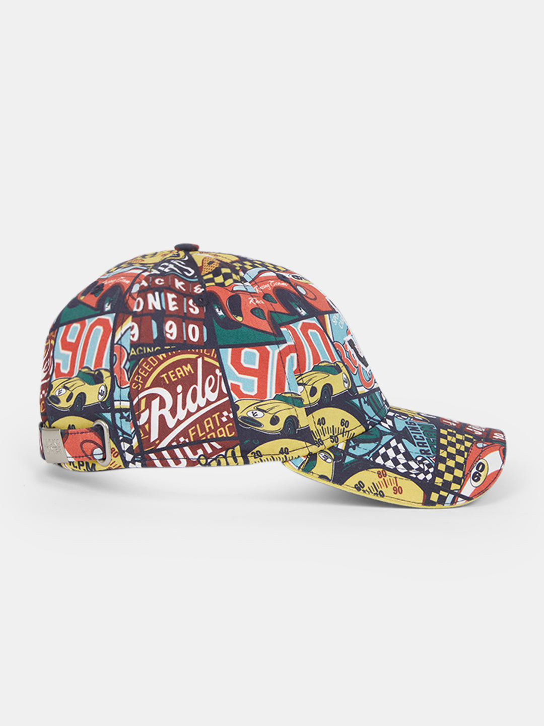 Boys Racer Printed Cotton Cap