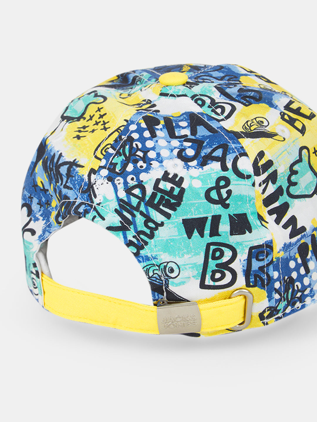 Boys Blue Graphic Print Cap