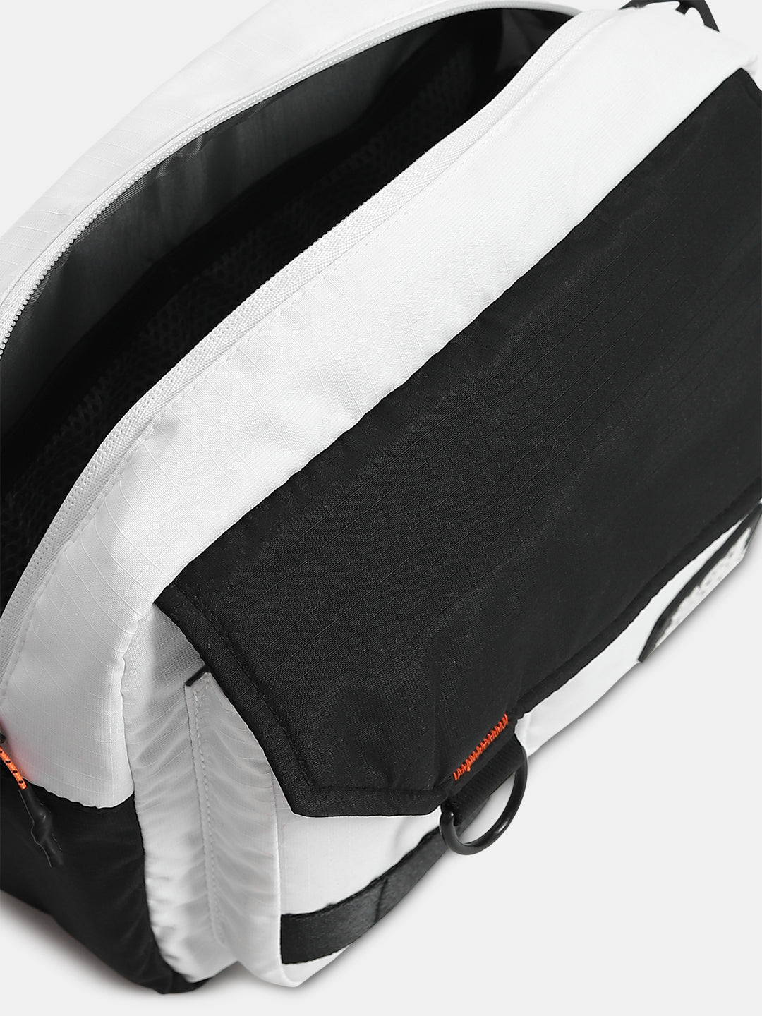 Black Colourblocked Sling Bag