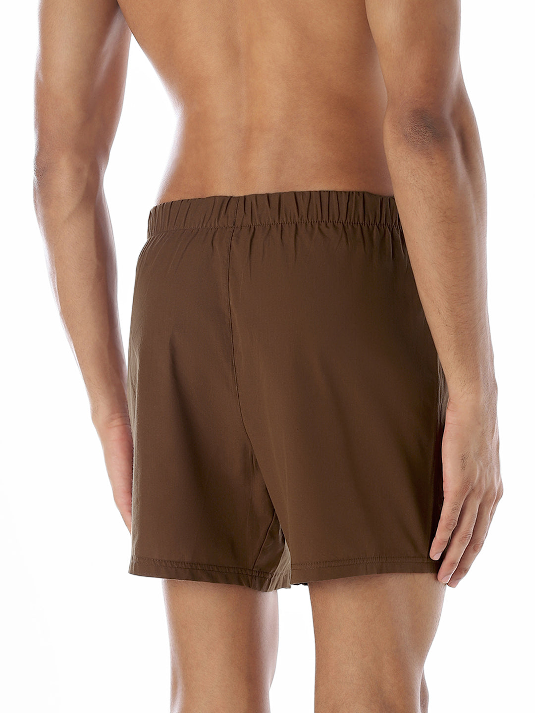 Brown Cotton Boxers