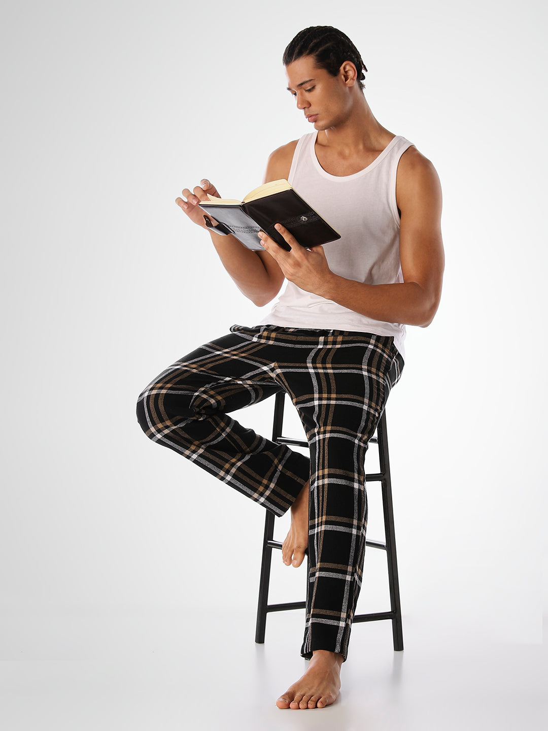 Check Cotton Pyjamas