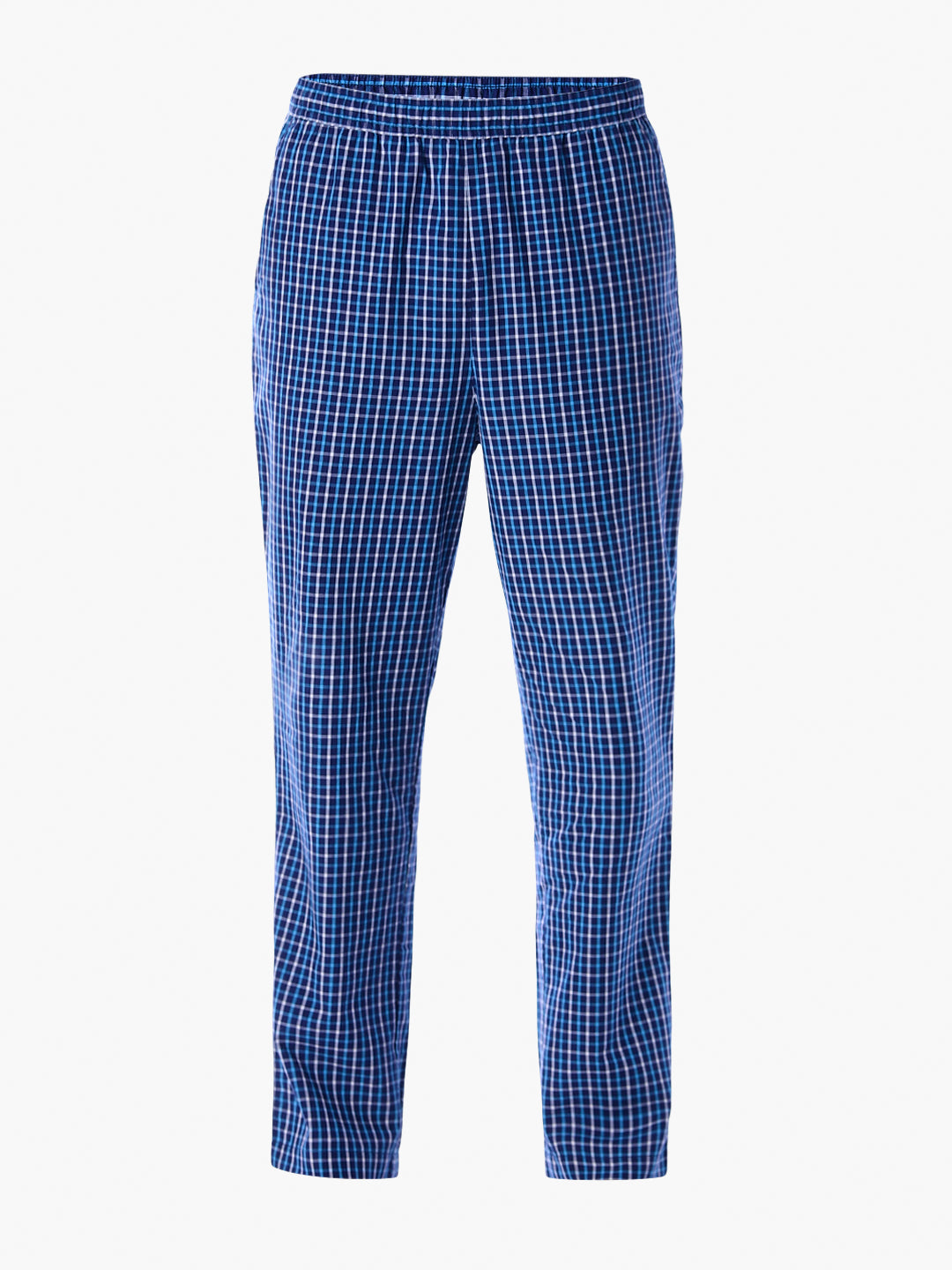 Cotton T-shirt & Pyjamas Set - Blue