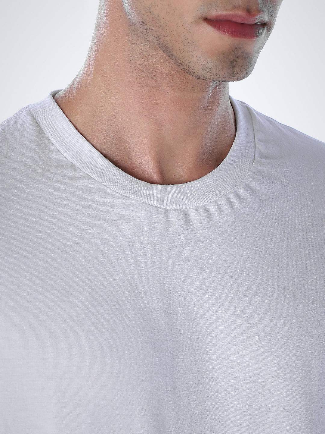 T-shirt & Striped Pants Loungewear Set