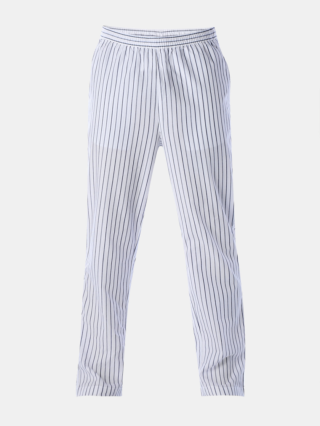 T-shirt & Striped Pants Loungewear Set