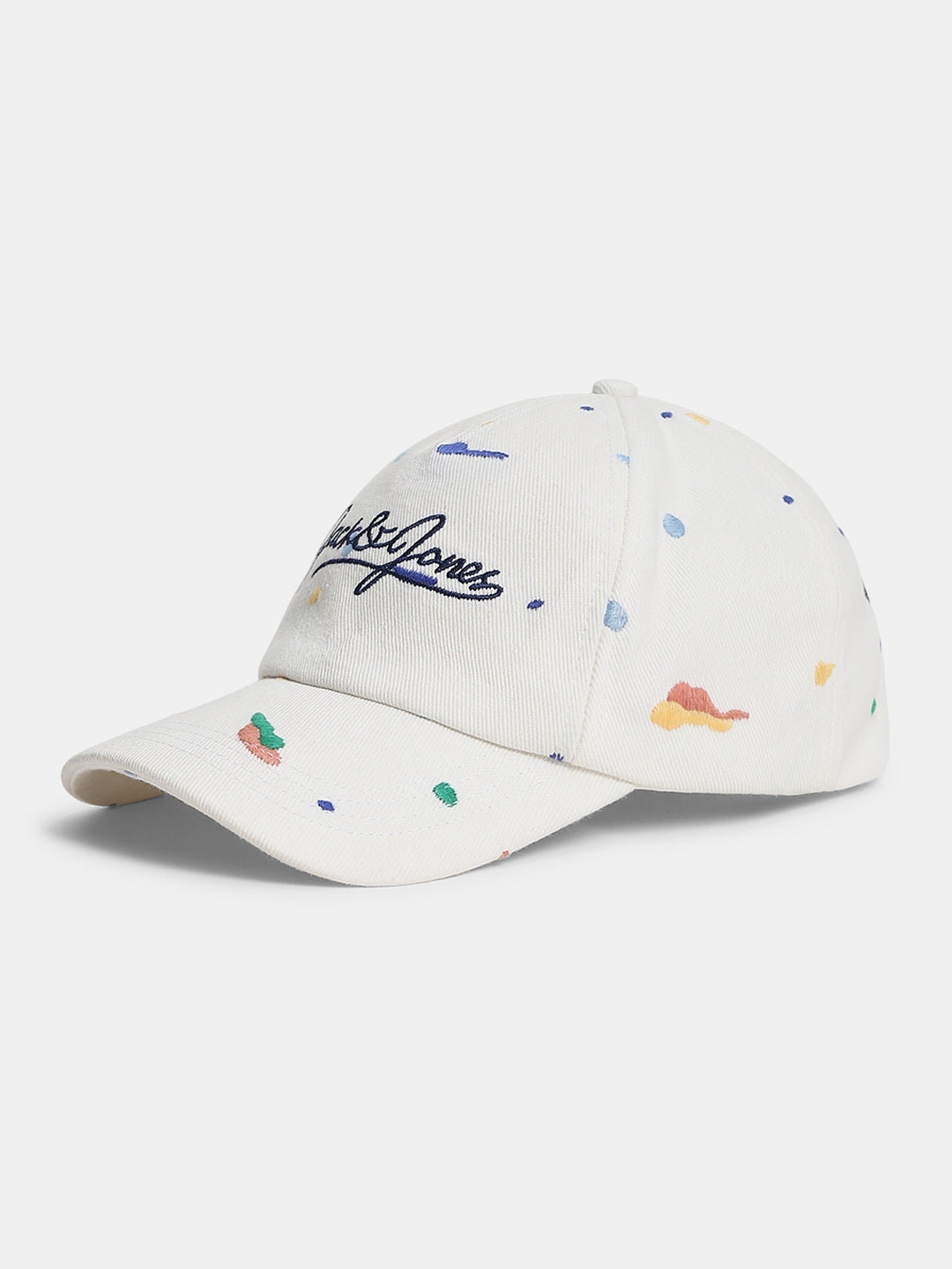 Embroidered Printed Cotton Cap