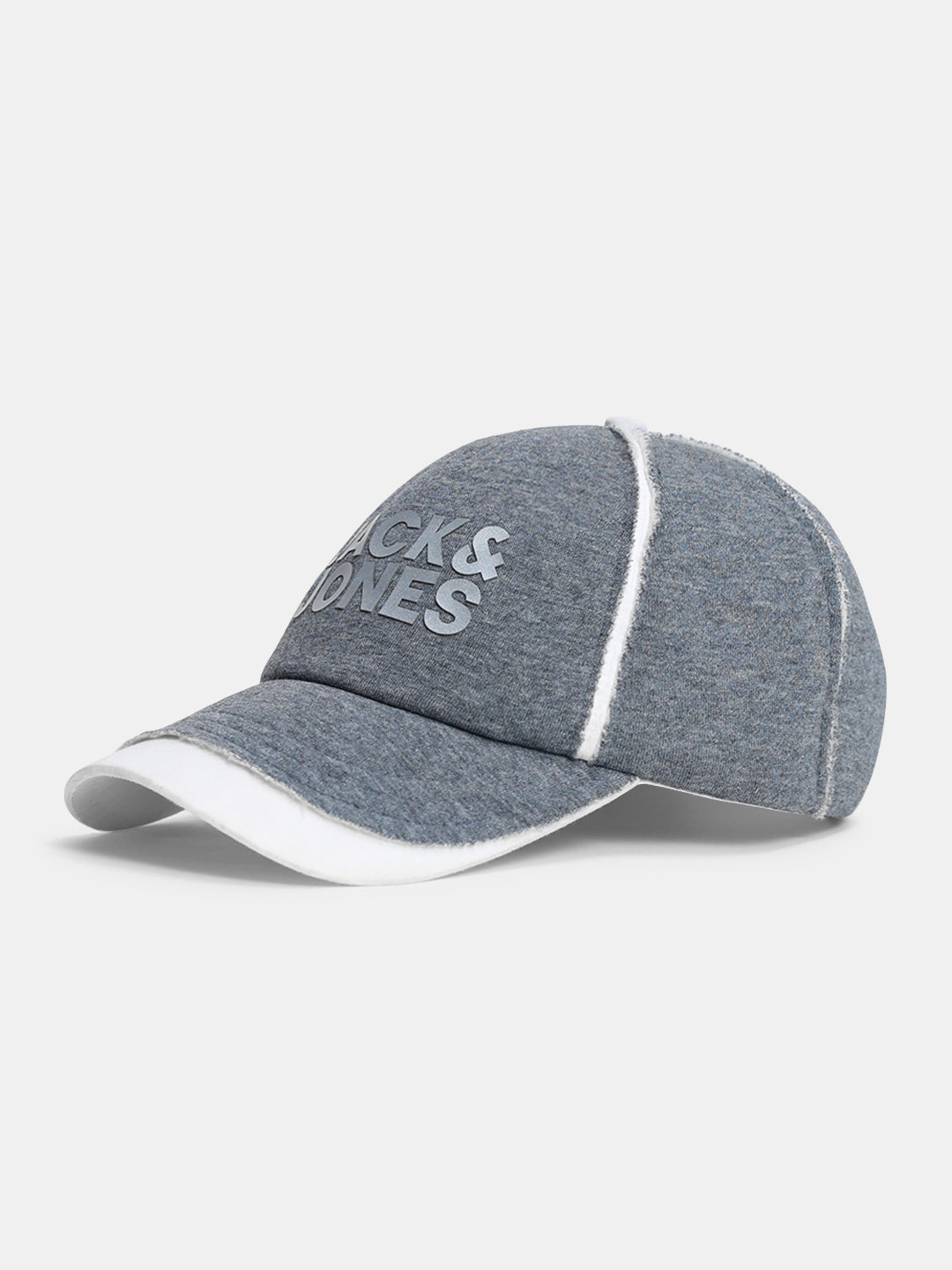 Grey Jersey Panel Baseball Cap