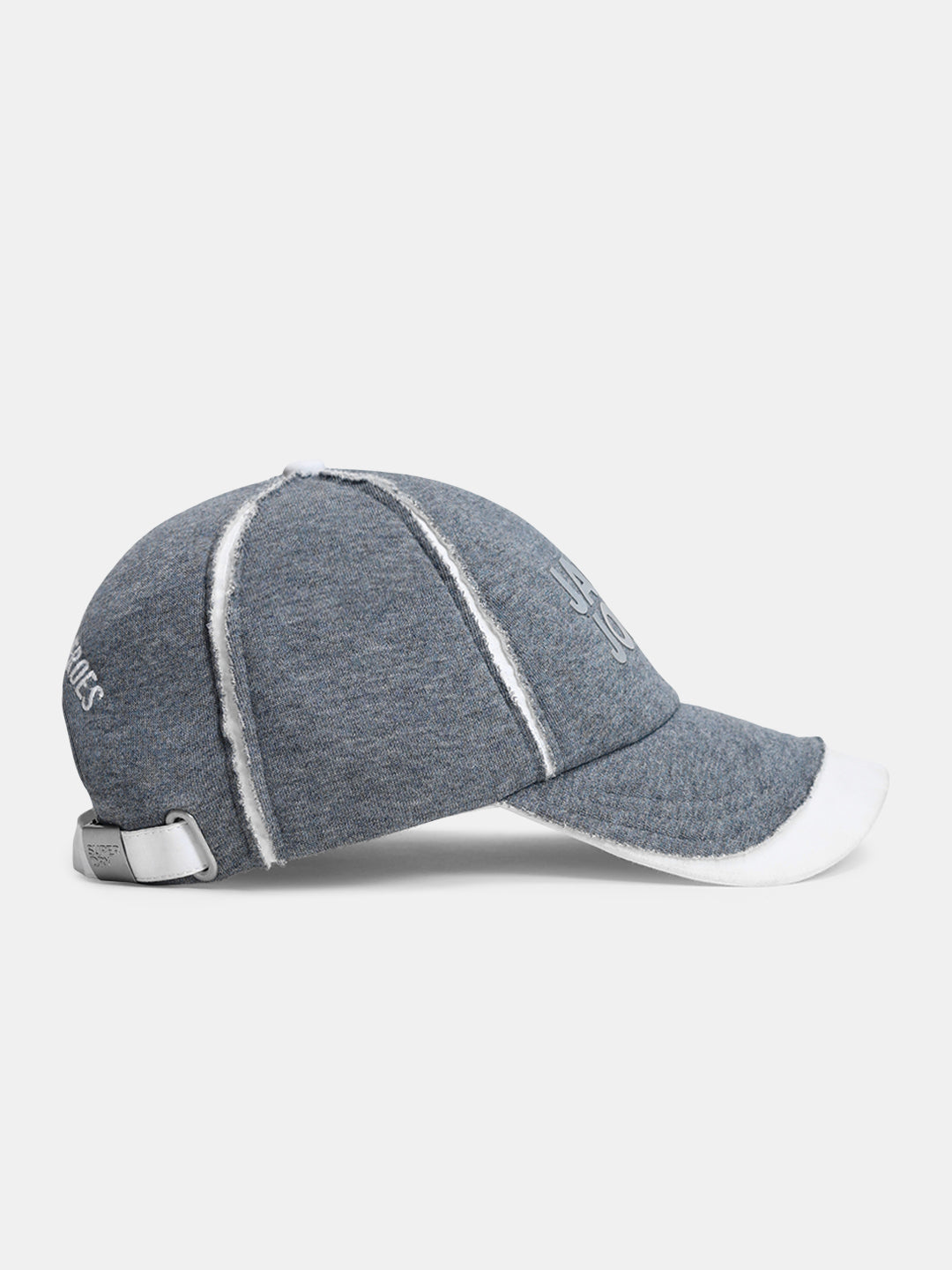 Grey Jersey Panel Baseball Cap