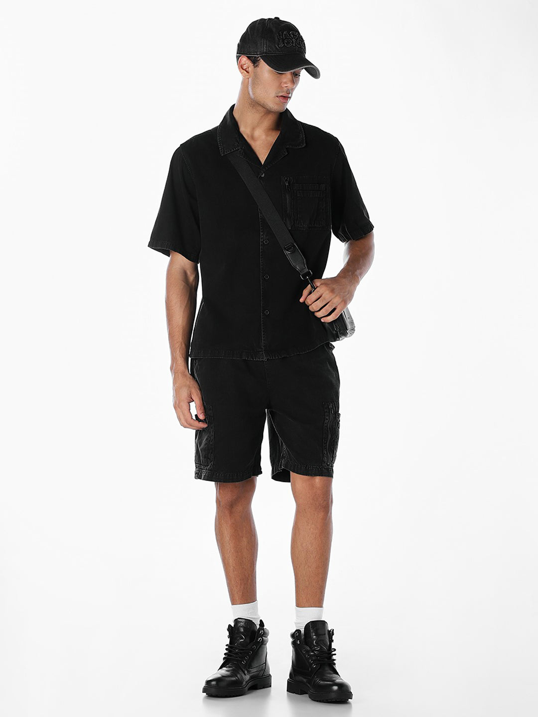 Cotton Utility Shorts