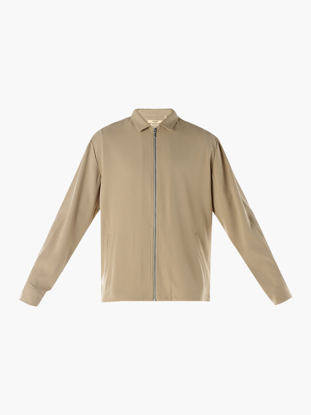 Zip-Through Oversized Shirt