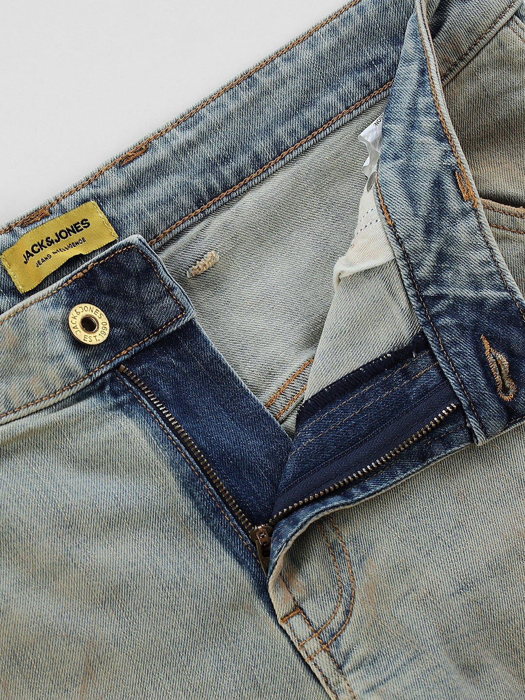 Cut & Sew Lion Anti Fit Jeans