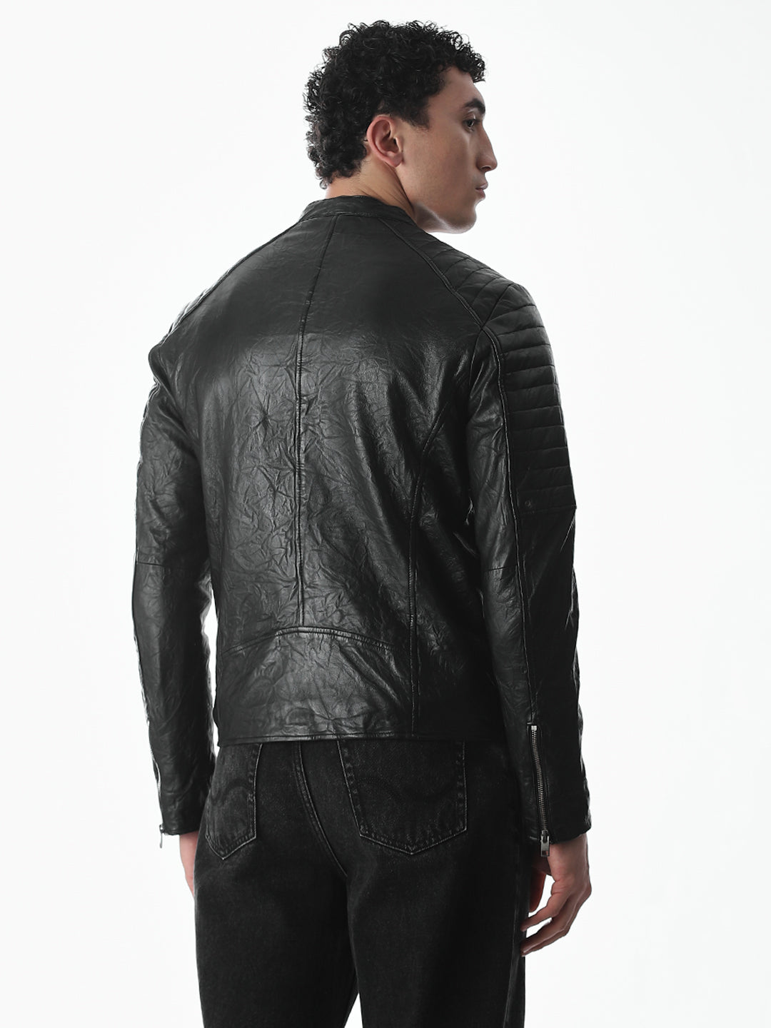 Black Norway Premium Leather Jacket
