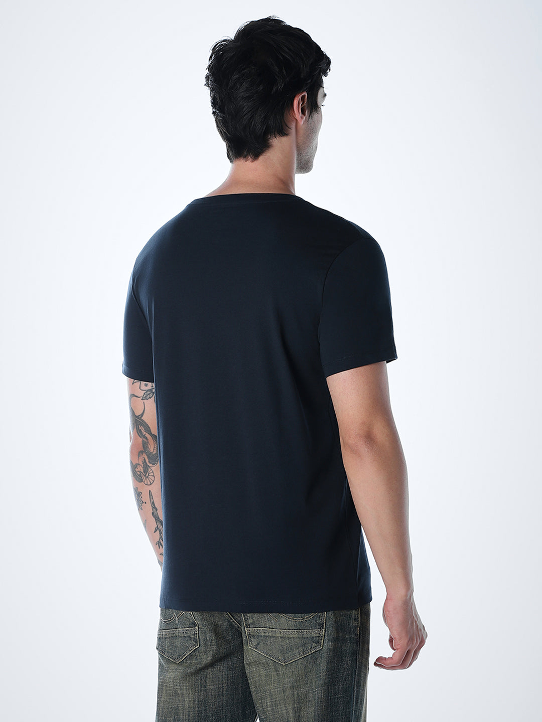 Cotton Crew Neck T-shirt