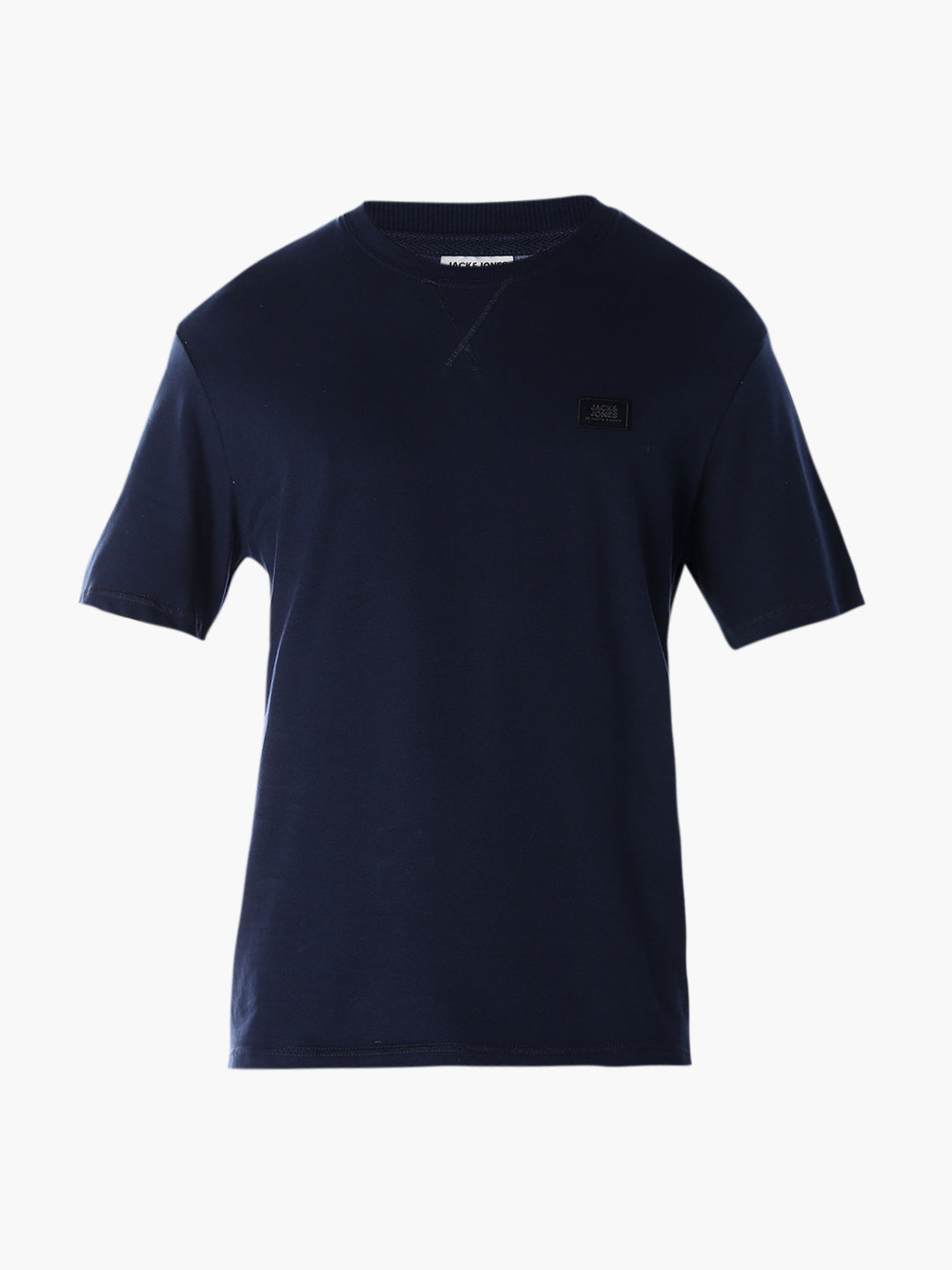 Classic Twill Crew Neck T-shirt - Navy