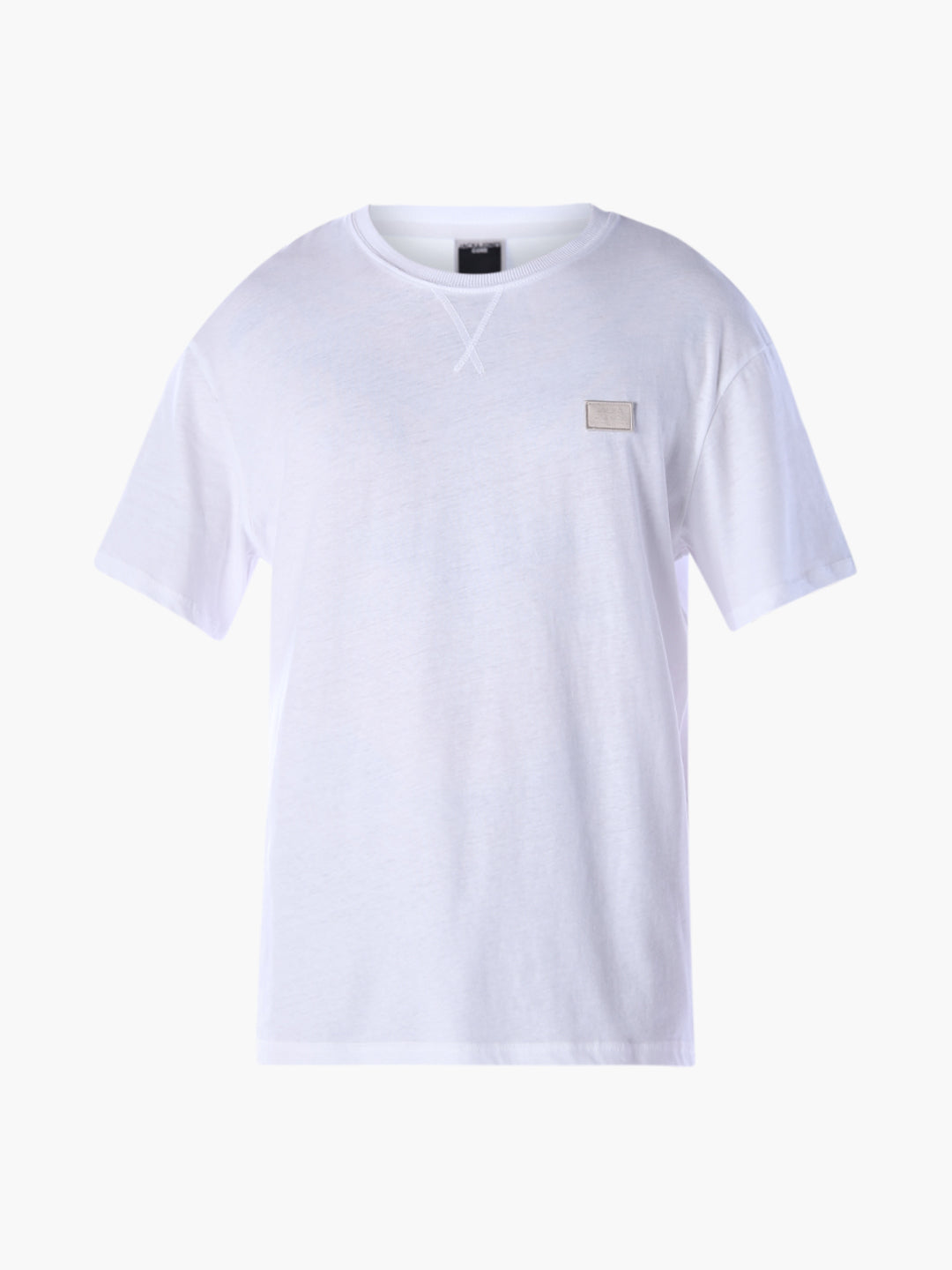 Classic Twill Crew Neck T-shirt - White