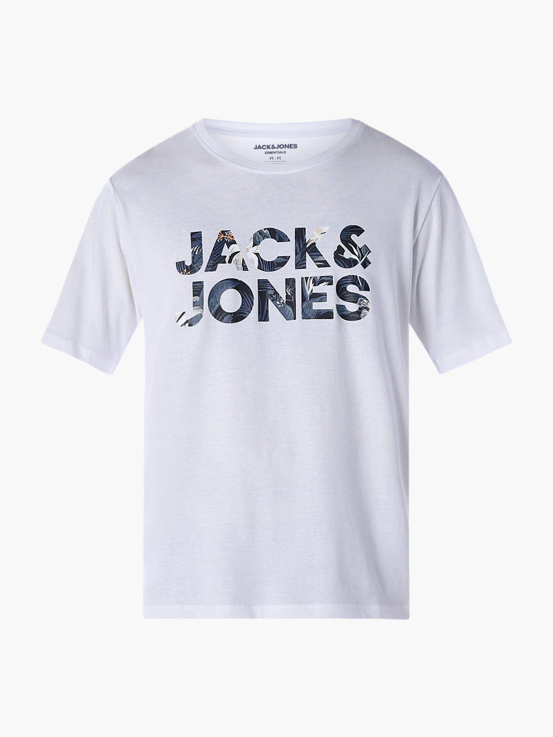 Tropical Logo Print T-shirt - White