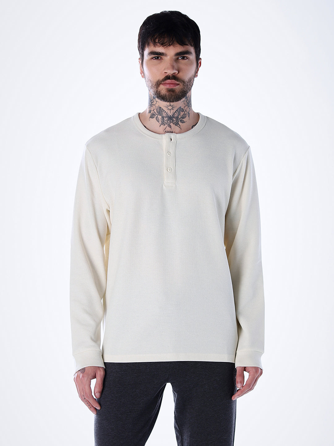 Henley Full Sleeves T-shirt