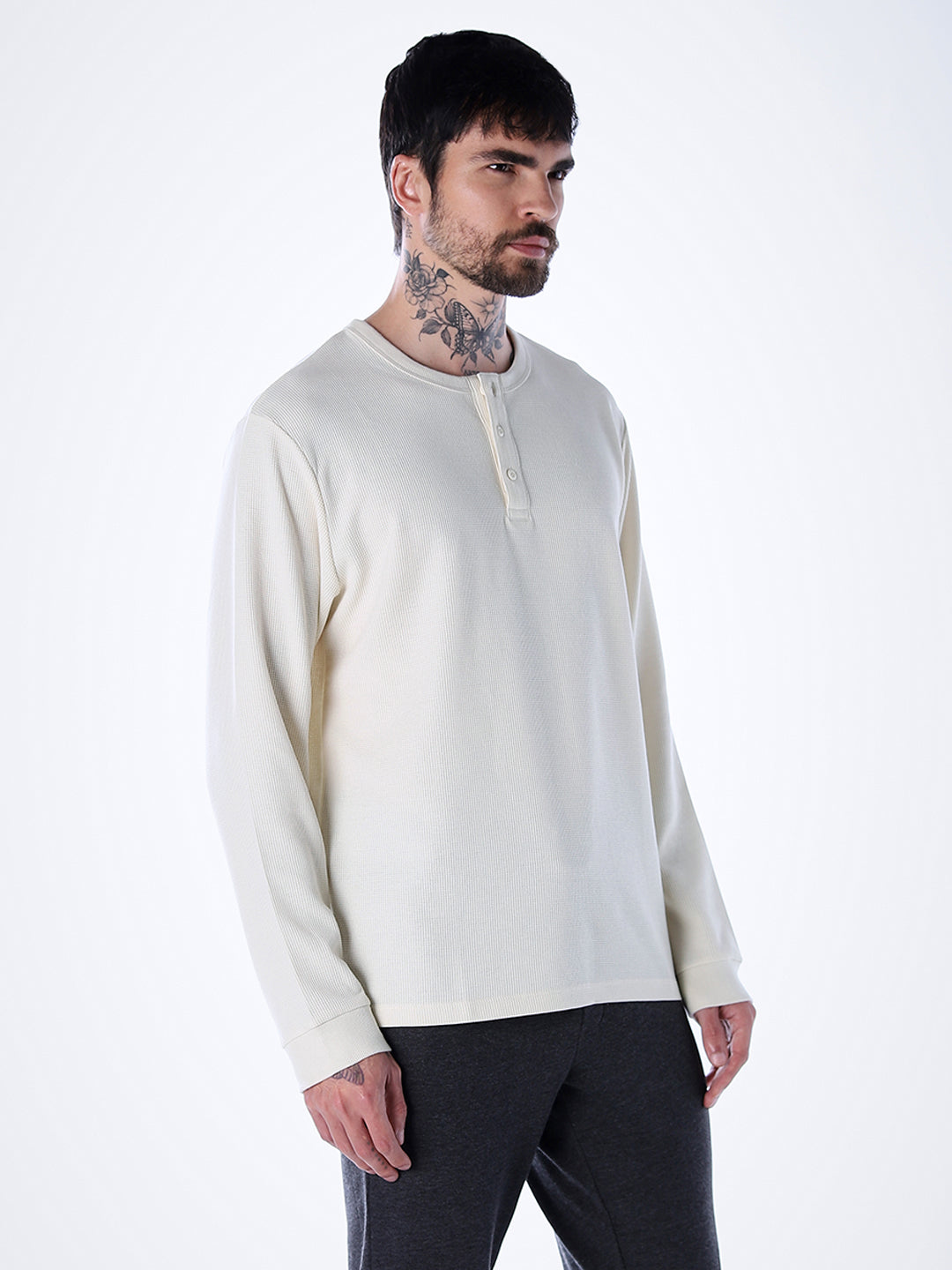 Henley Full Sleeves T-shirt