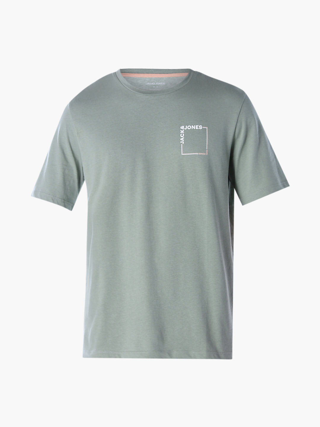 Logo print Cotton Crew Neck T-shirt - Green
