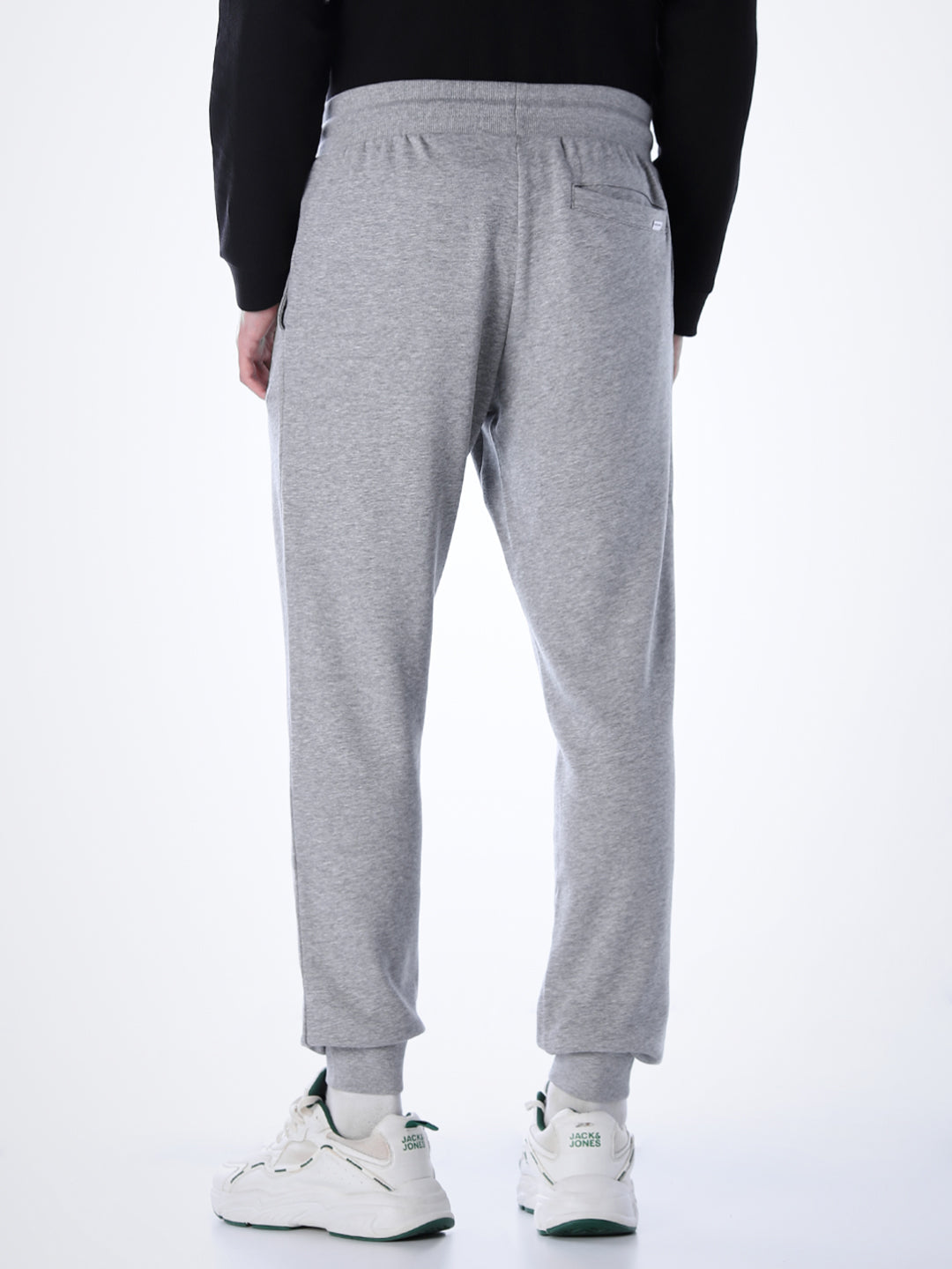 Regular Fit Cotton Sweatpants - Light Grey