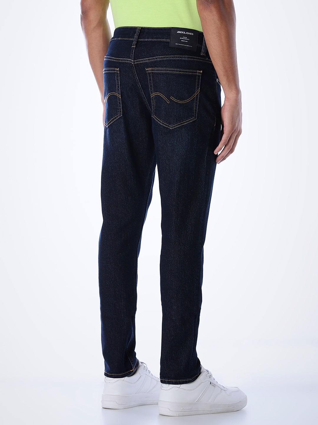 5 Pocket Glenn Slim Fit Jeans - Dark Blue