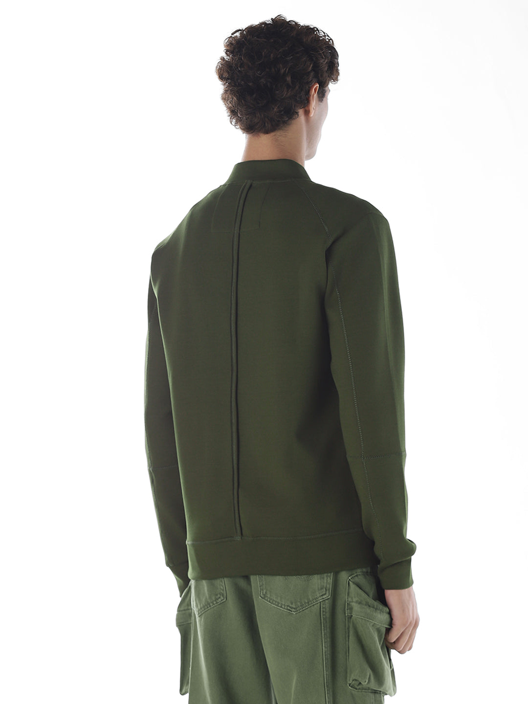 Oversized Front Open Sweatshirt