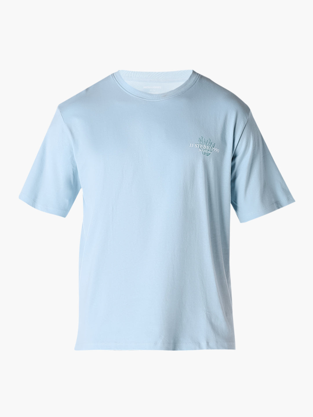 Light Blue Crew Neck T-shirt