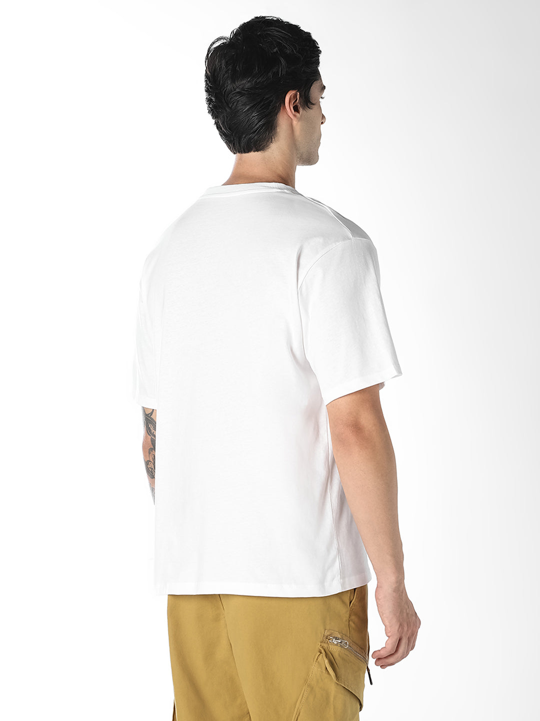 White Crew Neck T-shirt