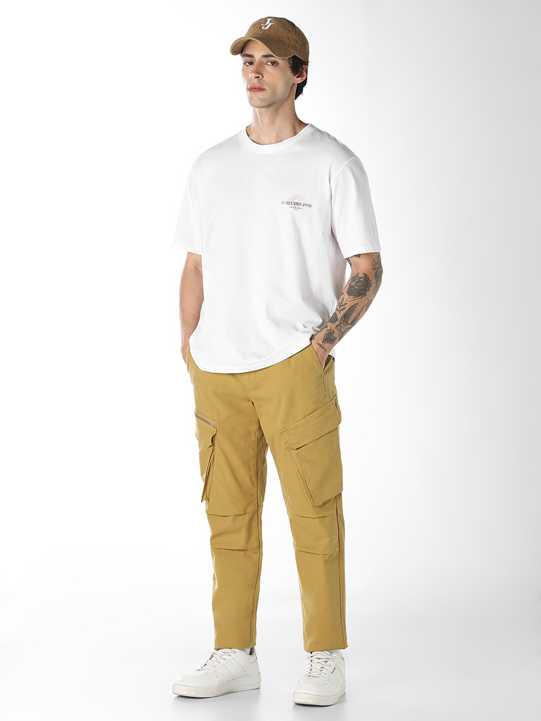 White Crew Neck T-shirt