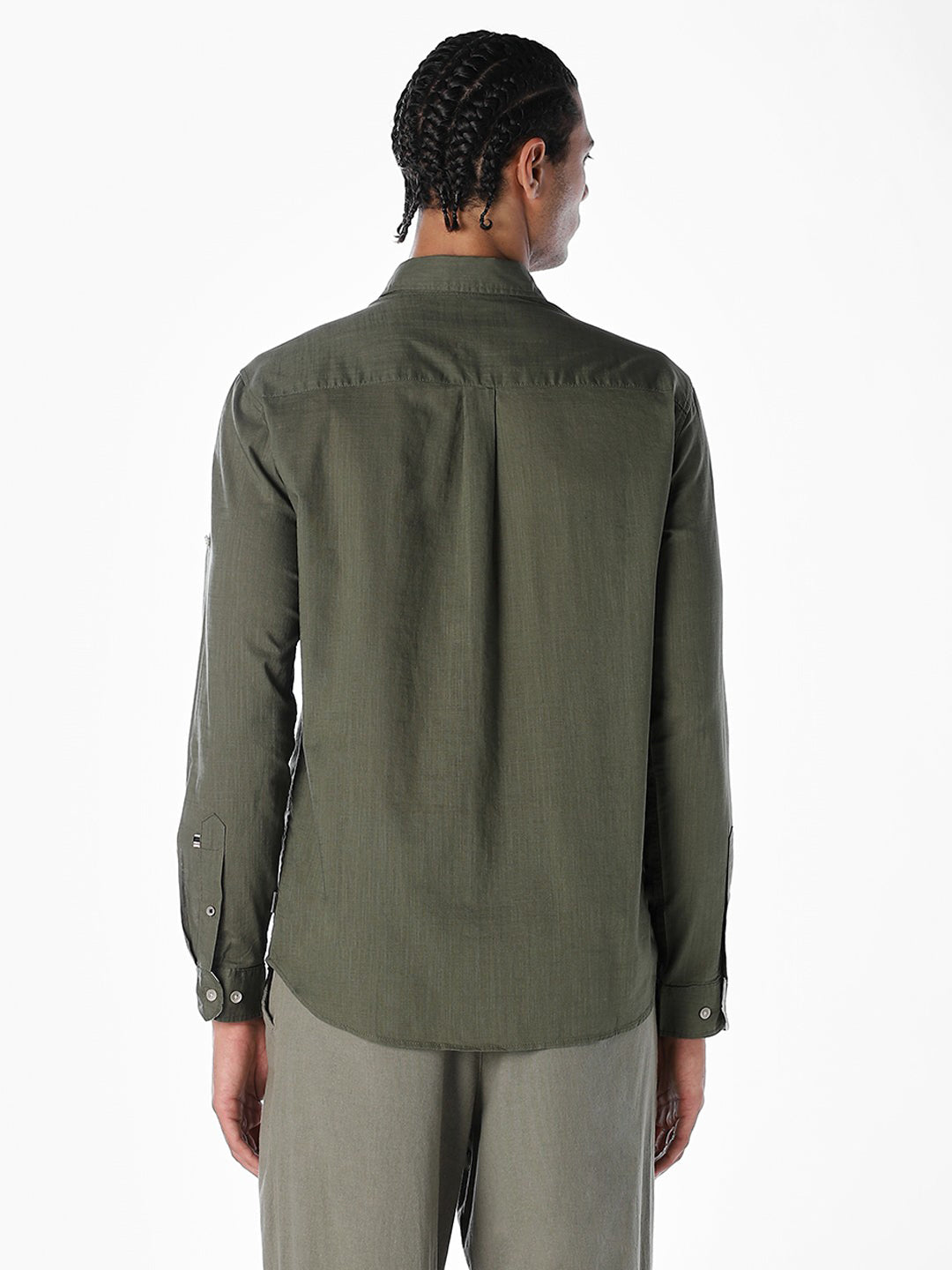 Cotton Slub Full Sleeves Shirt