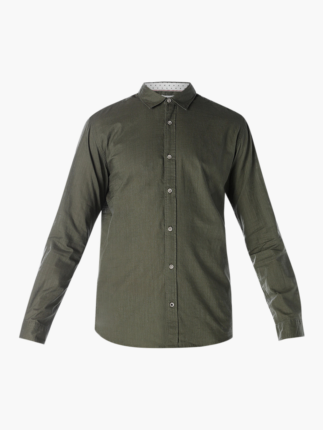 Cotton Slub Full Sleeves Shirt