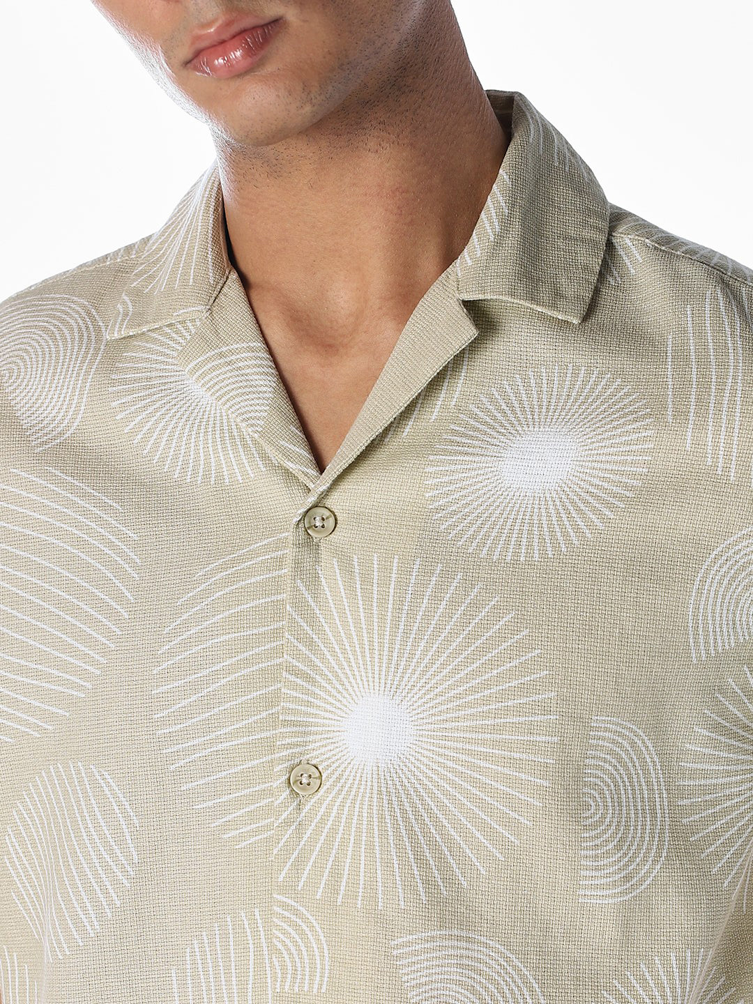 Printed Comfort Fit Shirt