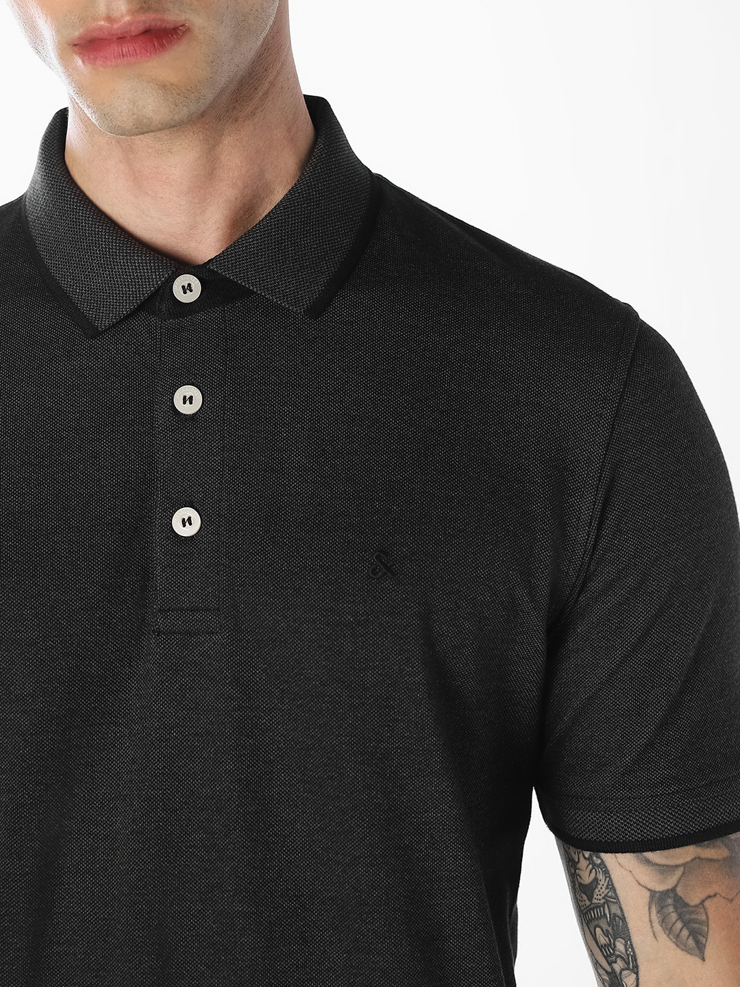 Organic Cotton Knitted Polo