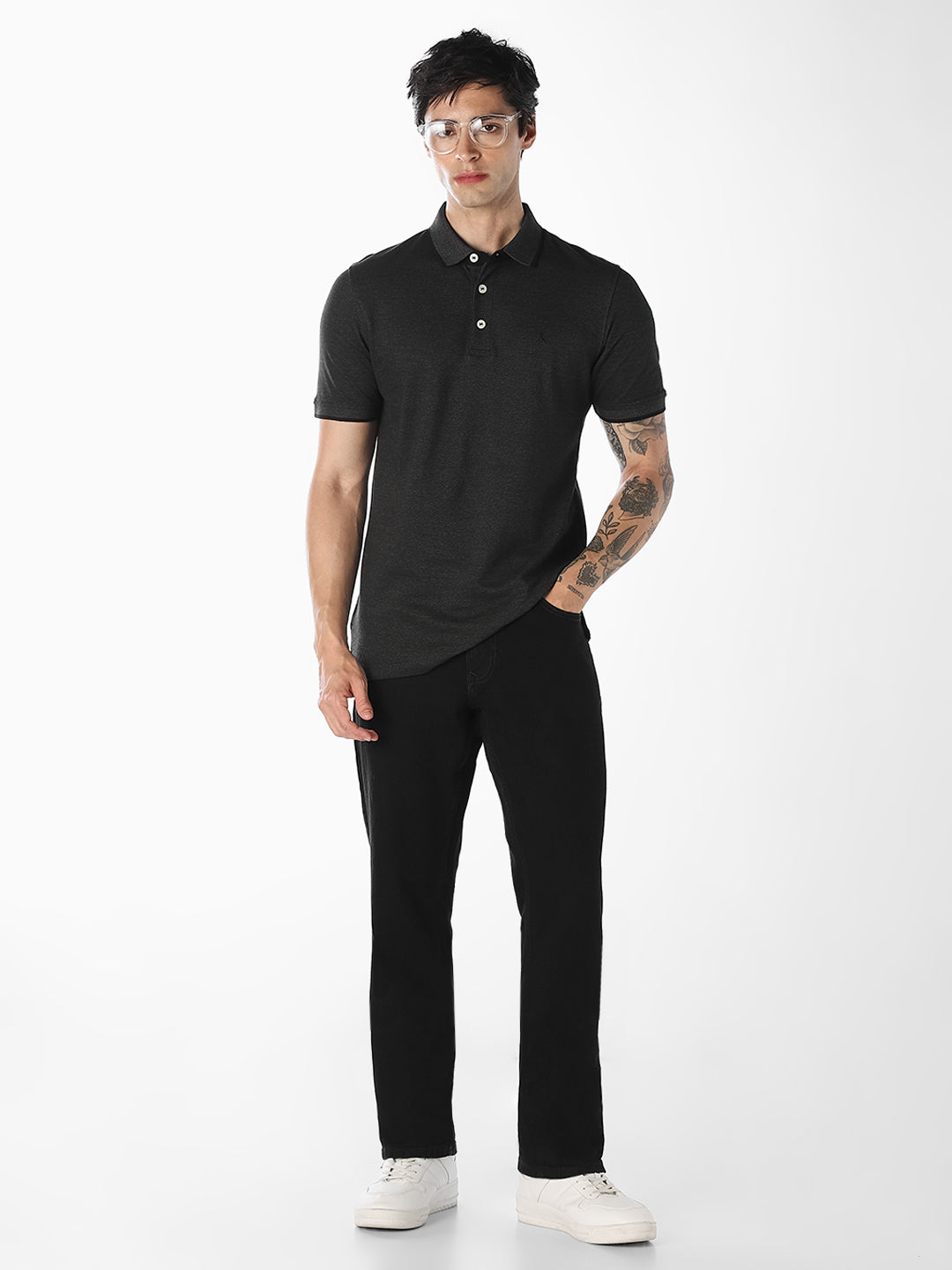Organic Cotton Knitted Polo