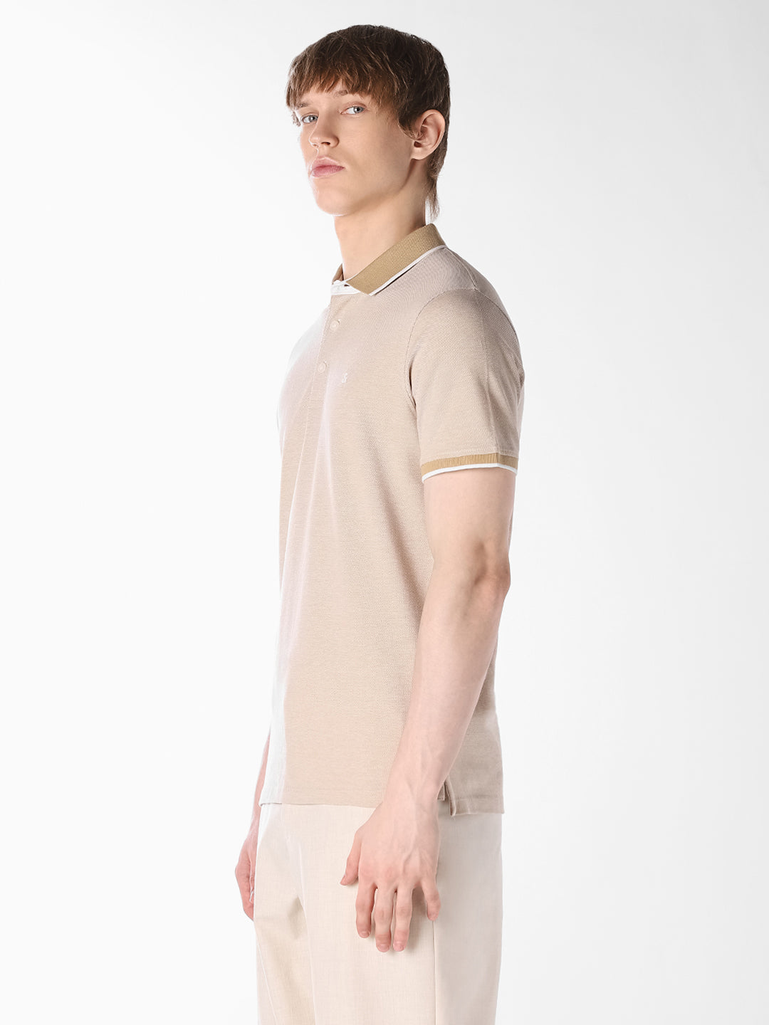 Organic Cotton Knitted Polo