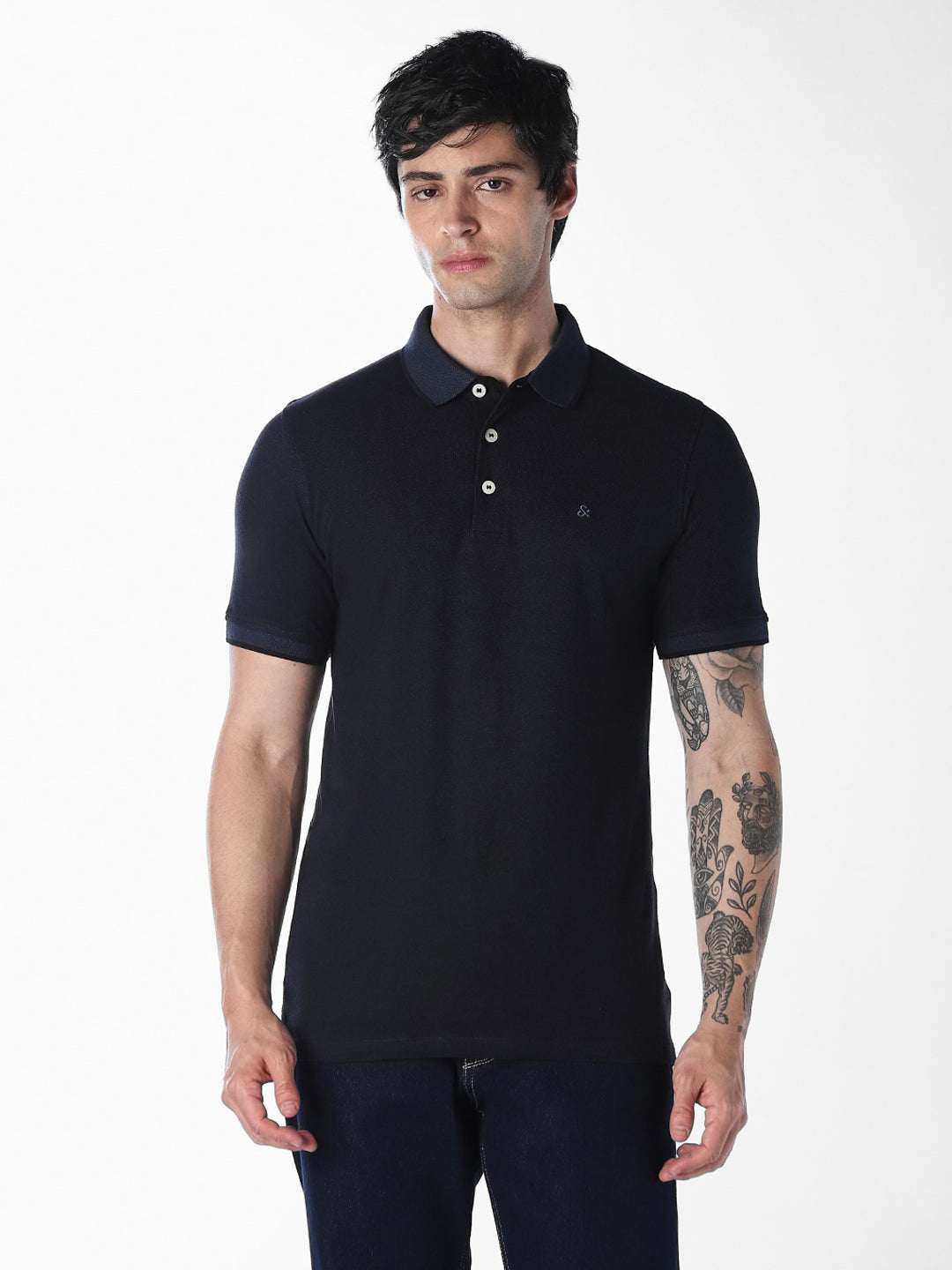 Contrast Tipping Organic Cotton Polo