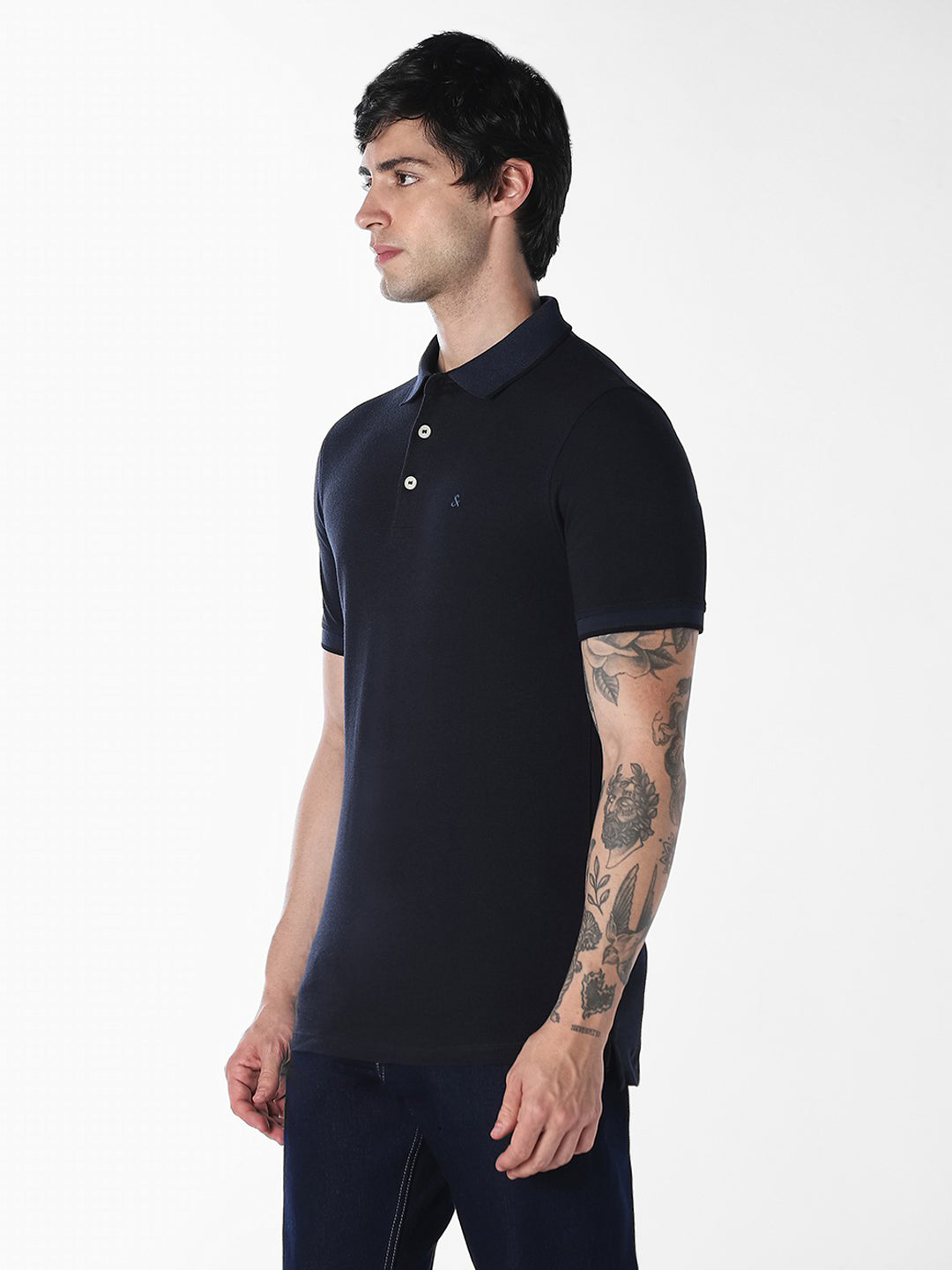 Contrast Tipping Organic Cotton Polo