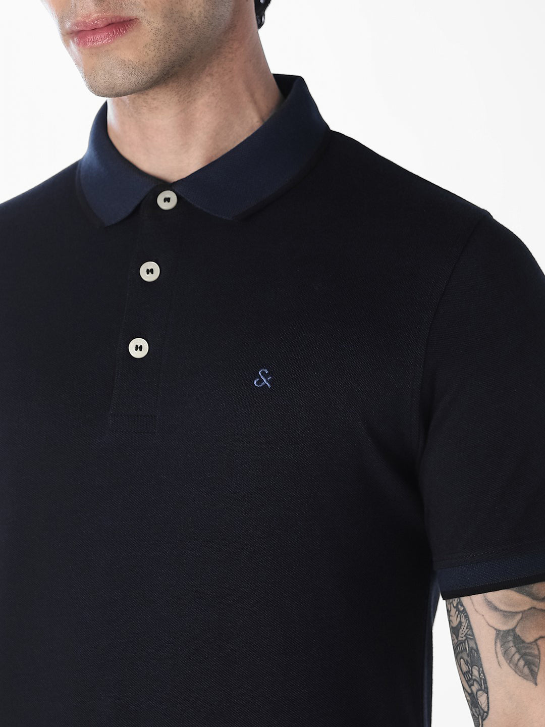 Contrast Tipping Organic Cotton Polo