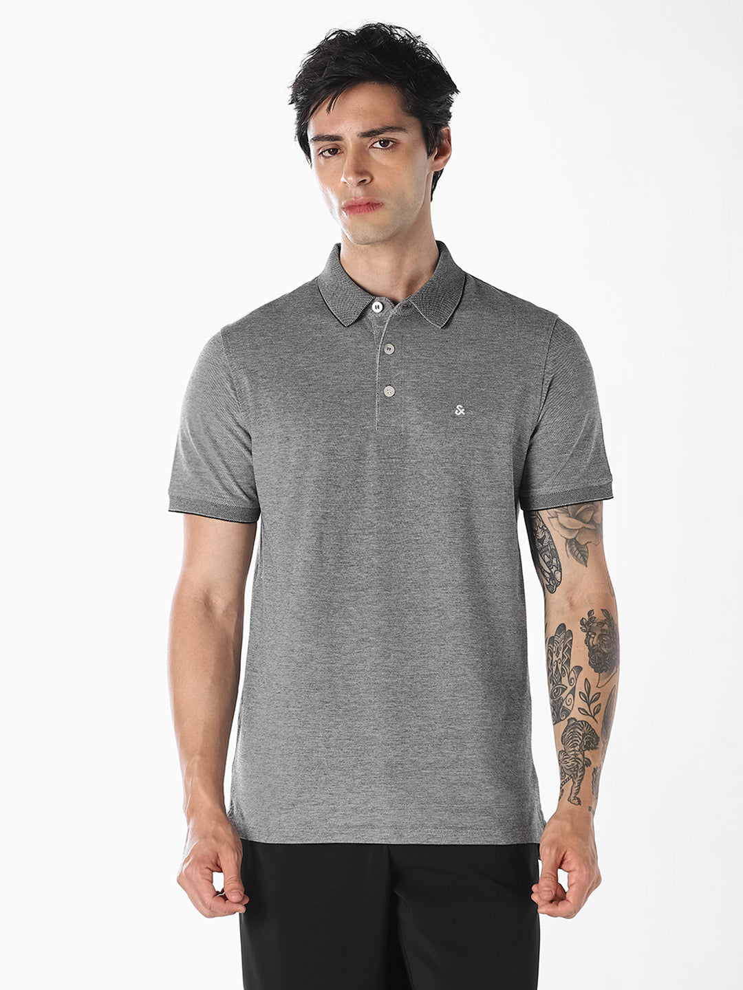 Organic Cotton Knitted Polo