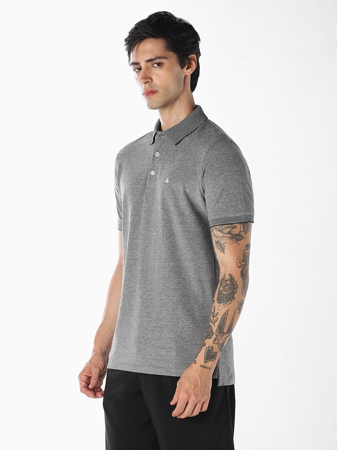 Organic Cotton Knitted Polo