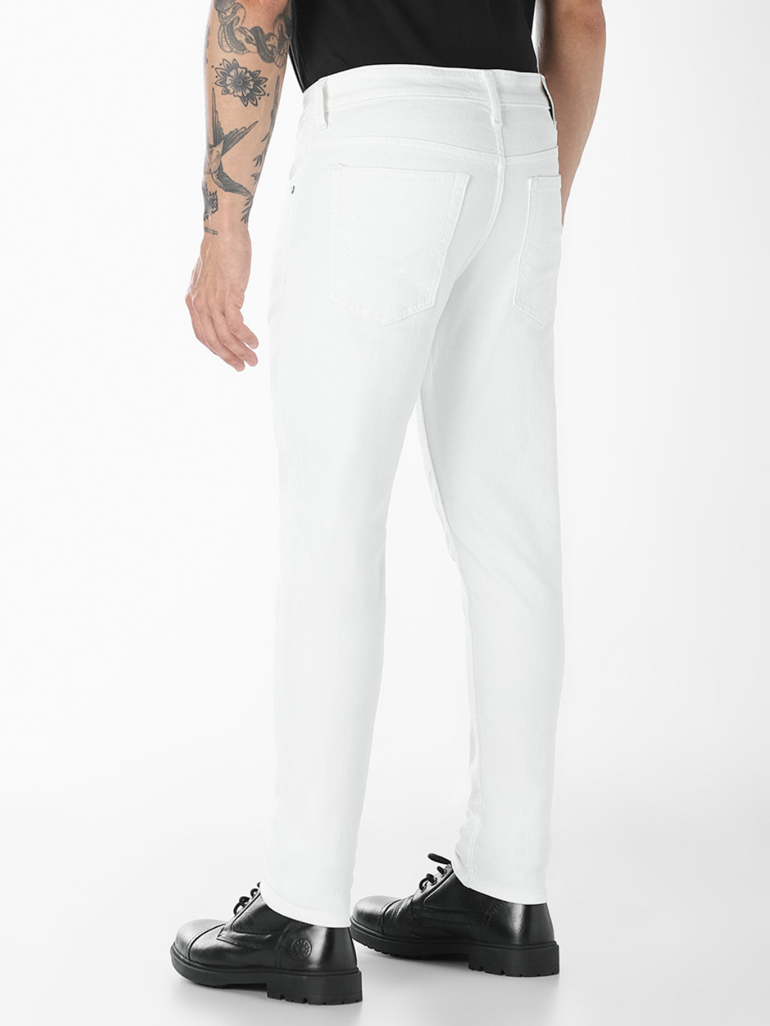 White Brak Slim Fit Jeans