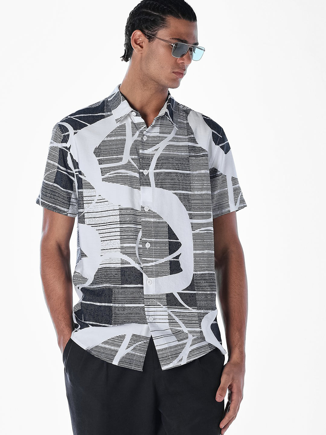 Printed Comfort Fit Shirt