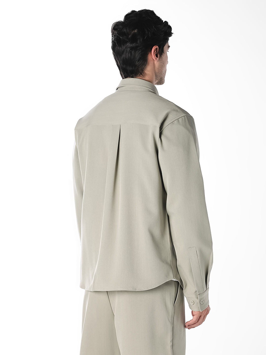 Patch Pocket Oversized Shirt