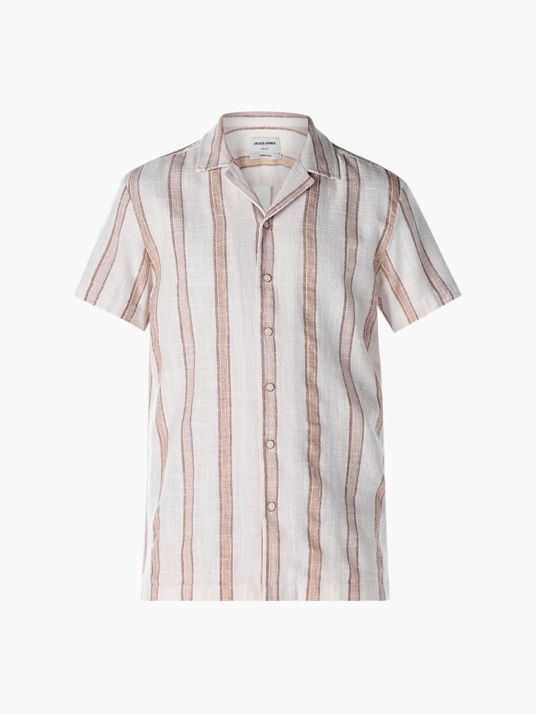 Striped Cotton Comfort Fit Shirt