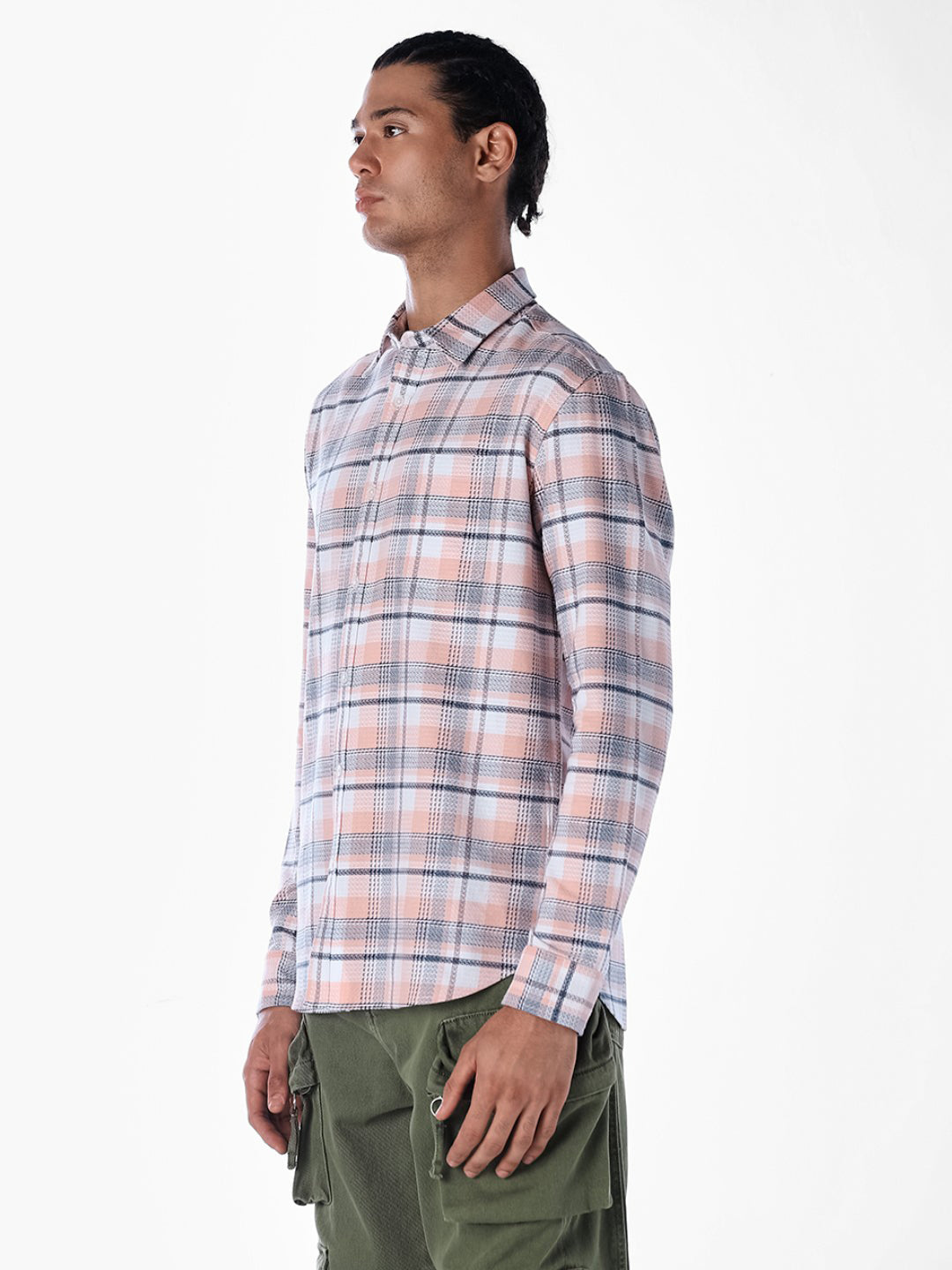 Cotton Check Full Sleeves Shirt