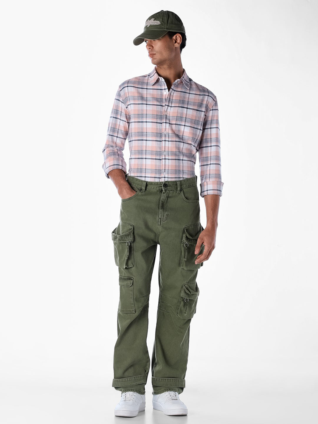 Cotton Check Full Sleeves Shirt